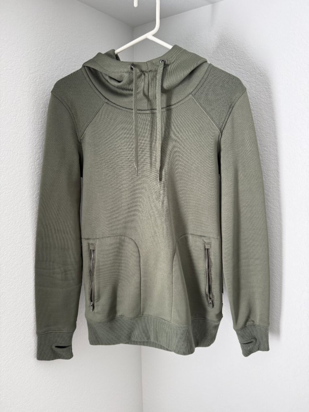 Empyre Olive Green Womens hooded sweatshirt